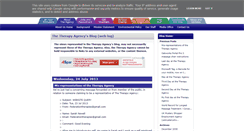 Desktop Screenshot of blog.therapy-agency.co.uk
